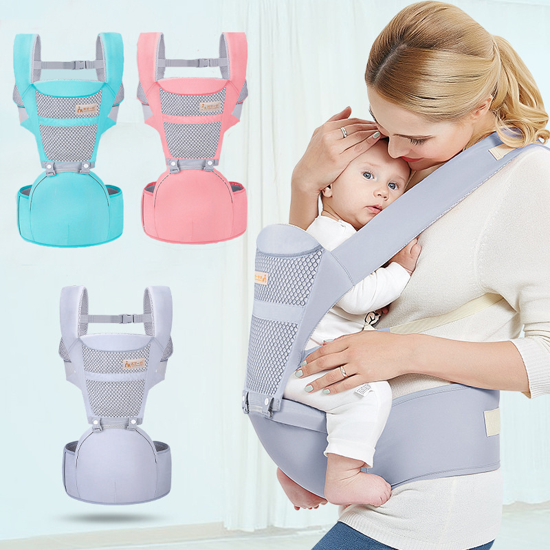 Baby Draagzak met Heupzitje – Multifunctioneel & Comfortabel
