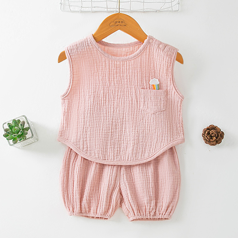 Dun Katoenen T-shirt & Shortje – Perfect voor de Zomer