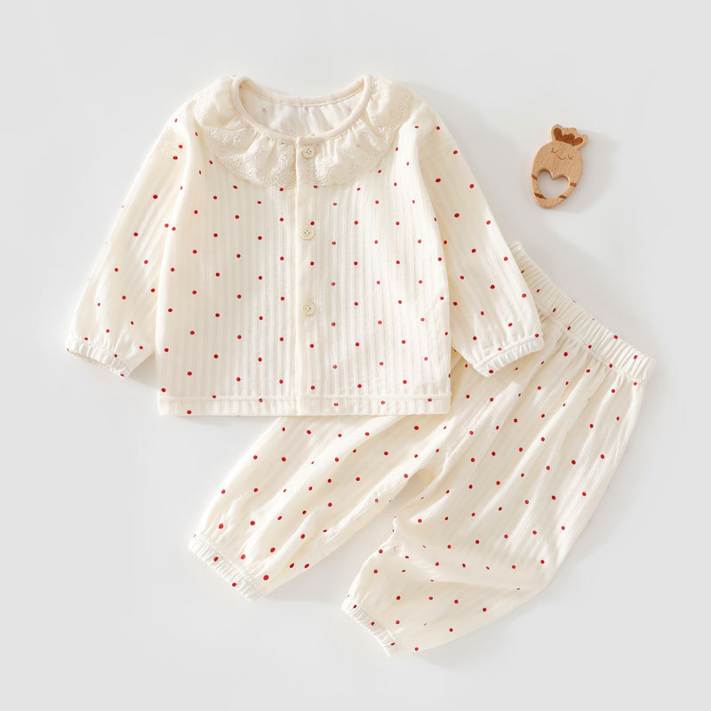 Katoenen Setje Lange Mouw – Zacht, Warm & Superschattig